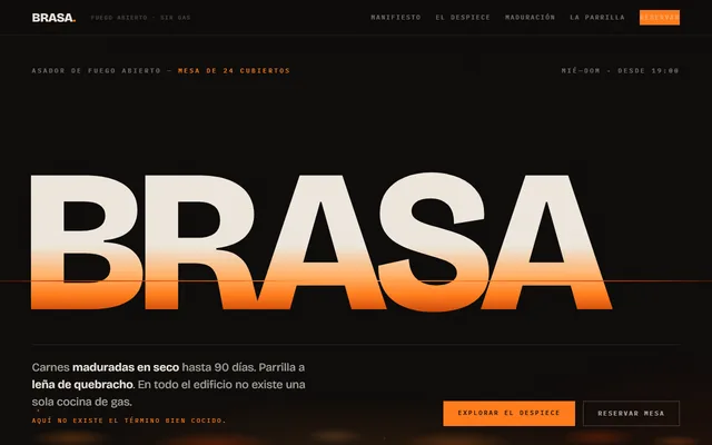 Preview of the Brasa design